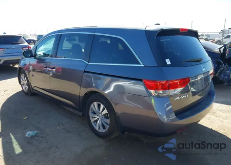 2016 Honda Odyssey Ex-L z USA, uszkodzony, nr VIN 5FNRL5H68GB009495